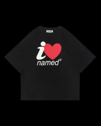 Named Collective Oversized Black Tee