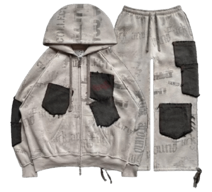 Named Collective Pockets Bone Tracksuit